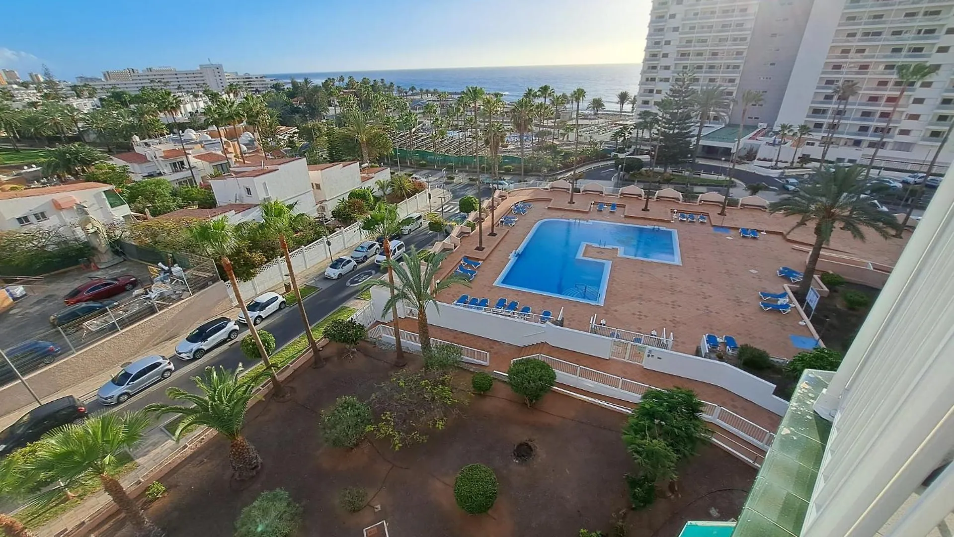 Great Ocean View, Beach At 3 Min, One Bedroom Apartment 美洲海滩 0*,  西班牙